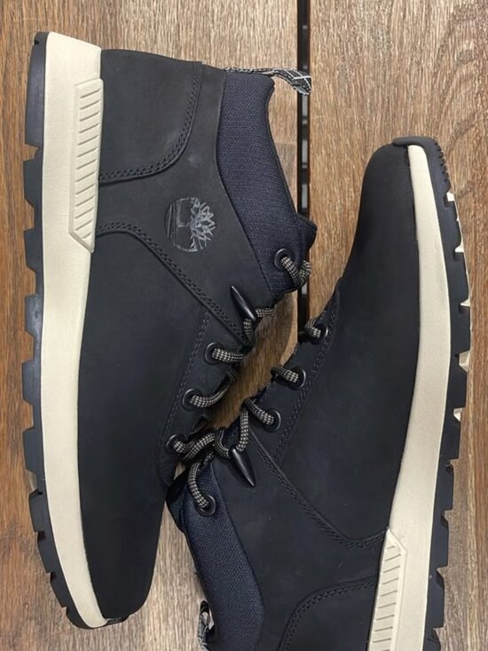 TIMBERLAND MEN\'S MID LACE SNEAKER BLACK NUBUCK W BLACK  BOOT A277E-EQ4 ALL SIZES main image 7